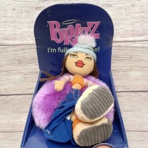 Rare 2002 Bratz 10" Sasha Plush Doll with Bean Bag Full Posable